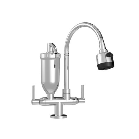 Torneira Gourmet Com Filtro Cozinha Bancada 1/4 Volta 2168 ABS C70