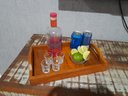 Ver imagem 2 de bandeja fruteira em madeira maciça de demolição