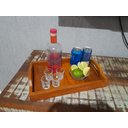 Ver imagem 2 de bandeja fruteira em madeira maciça de demolição