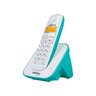 Kit Aparelho de Telefone Fixo de Mesa sem Fio Bina e 2 Ramal - 4