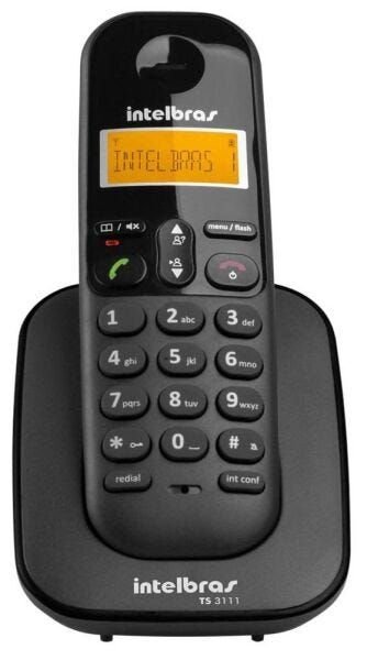 Kit Telefone sem Fio Ts 3110 com 4 Ramal e Entrada para Chip - 3