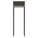 Ver imagem 6 de Porta-geladeira 73 Cm 1 Porta Basculante Preto/rustic/preto Glamy Madesa