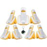 Kit Aparelho Telefone Fixo sem Fio Dect Ts 3110 com 6 Ramal - 1