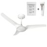VENTILADOR DE TETO ALISEU SLIM BRANCO LED PLUS COM CONTROLE REMOTO E PAREDE SILENCIOSO 220V - 1
