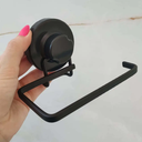 Ver imagem 6 de Porta Papel Higiênico de Parede de Ventosa Papeleira Schmitt:Preto Fosco