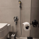 Ver imagem 5 de Porta Papel Higiênico de Parede de Ventosa Papeleira Schmitt:Preto Fosco