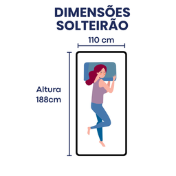 Cama Box Solteiro Conjugada 138x188cm - 4