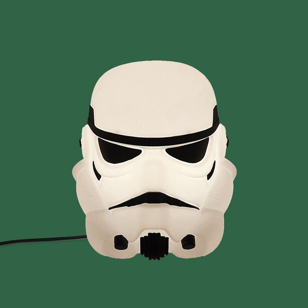 Luminária Usare Stormtrooper Guarda Império Vilão Personagem Filmes Universo Star Wars Disney - 4