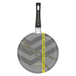 Panquequeira de Alumínio Starflon Max Tramontina 22cm Power Up Cinza - 2