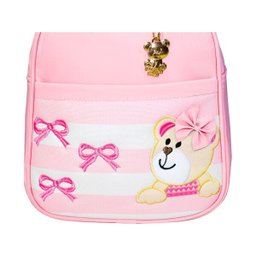 Kit Bolsa Maternidade Ursinho 5 peças - Rosa - 2
