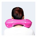 Ver imagem 3 de Almofada Encosto de Pescoço Inflável Rosa