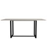 Mesa de Jantar, Estrutura em Aço, Tampo 25mm - Scandinavian Lite 160cm X 80cm X 74cm Freixo - 5