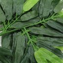 Ver imagem 2 de 12 Ramos Decoração Arranjo Bambu Artificial Planta Decorativa Plástico 4 Galhos Cada 42cm