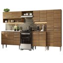Ver imagem 3 de Armário de Cozinha Completa 293cm com Pia Rustic Emilly Madesa 09