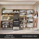 Ver imagem 6 de Armário de Cozinha Completa 293cm com Pia Rustic Emilly Madesa 09