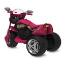 Ver imagem 2 de Moto Elétrica Infantil Super Moto GT Turbo EL12V Bandeirante Rosa