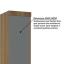 Ver imagem 4 de Guarda Roupa Modulado 1 Porta 38cm Veneza Luciane Móveis