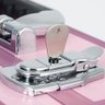 Maleta Maquiagem Camarim LED Alumínio ABS PEL-M1034 Rosa - 7
