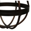 Ver imagem 3 de Luminária de Teto Pendente de Bola Artesanal para Varanda Moderna