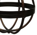 Ver imagem 3 de Luminária de Teto Pendente de Bola Artesanal para Varanda Moderna
