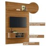 Painel Home Suspenso Monte Carlo para Tv 65" Cor Fendi Naturale - Madetec - 6