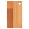Tábua de Eucalipto 27x15cm Madeira Prancha Servir Petiscos e Acompanhamentos Multiuso - 5