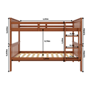 Ver imagem 5 de Cama Beliche Solteiro de Madeira Dupla em Altura Suspensa