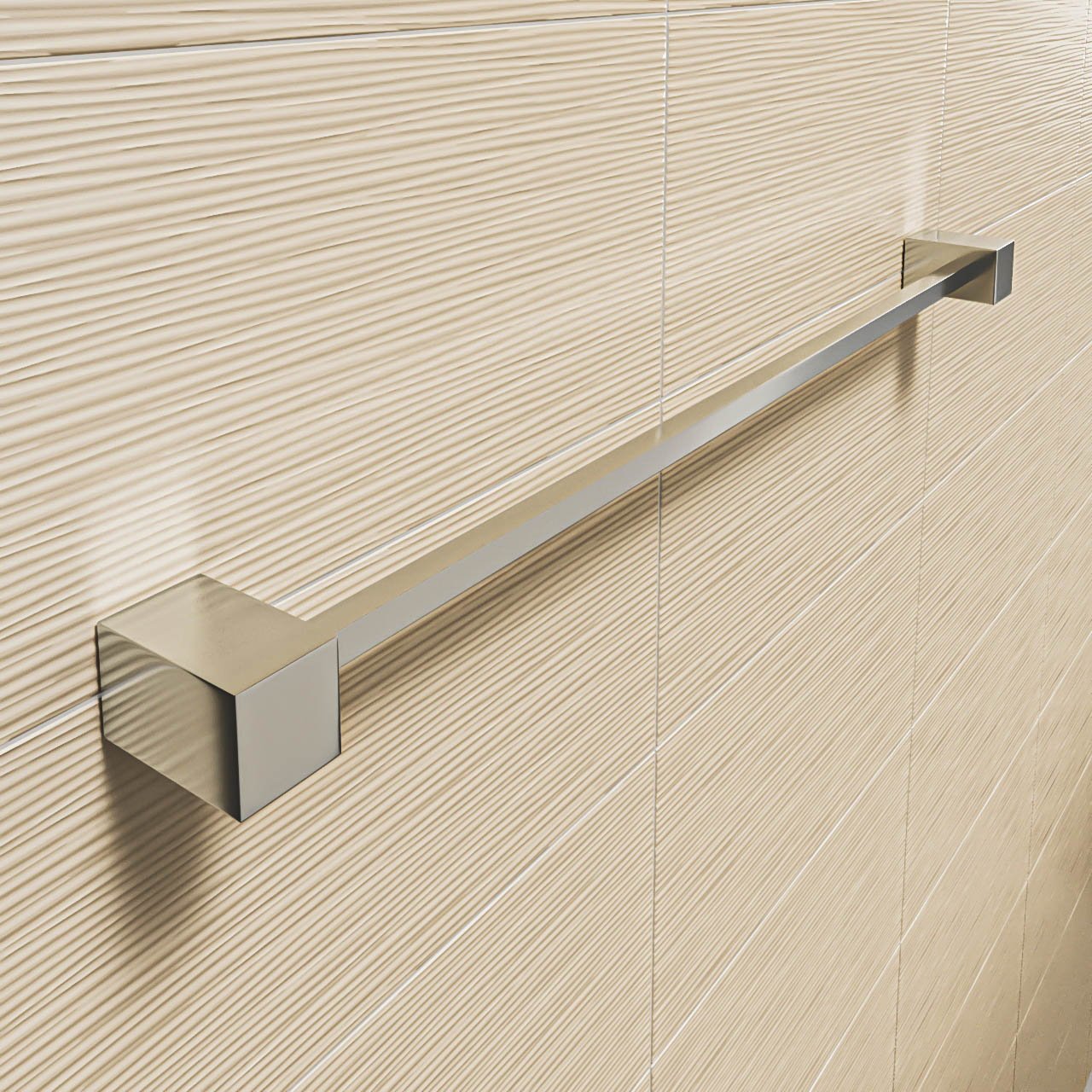 Toalheiro Inox 304 60cm - Porta Toalha de Banheiro Ref: C-T60 - 2