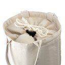 Ver imagem 7 de Bolsa Térmica 4,8L Algodão Cortiça Bolso Fechamento Cordão
