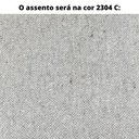 Ver imagem 3 de Cadeira MH-3224 Herval Madeira Maciça Amêndoa Encosto em Palha Algodão Assento em Linho Cinza C