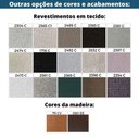 Ver imagem 5 de Cadeira MH-3224 Herval Madeira Maciça Amêndoa Encosto em Palha Algodão Assento em Linho Cinza C