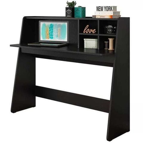 Mesa para Computador Notebook Escrivaninha Idéia - Colibri - Preto