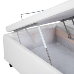 Box Baú Castor Queen Branco 158x198x35cm - 4