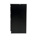 Ver imagem 6 de Mesa de Escritório Pe-140 4 Gavetas MDF-MDP 90,7cm Preto Ditália Móveis