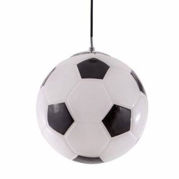 Luminária Pendente Bola Futebol Natural - Usare - 1 Luminária Pendente Bola Futebol Natural - Usare - 1