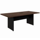 Ver imagem 1 de Mesa de Reunião Retangular Pé Painel 200x90cm Linha Start Má