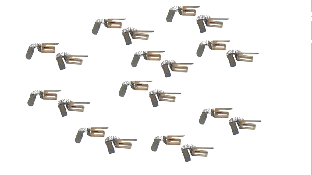 Kit 10 Pares Escova Carvão Black Decker 7004 7104 7204 7504 - 1