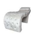 Ver imagem 2 de Kit Maca Estética Capitonê Inclinada C/ Mocho Slk Decor Nina Marrom