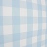 Papel de Parede Xadrez Vichy Azul Claro Estampa Média+ Cola Inclusa- Vinilico Lavável - 2