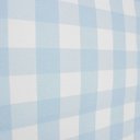 Ver imagem 2 de Papel de Parede Xadrez Vichy Azul Claro Estampa Média+ Cola Inclusa- Vinilico Lavável
