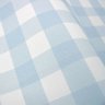 Papel de Parede Xadrez Vichy Azul Claro Estampa Média+ Cola Inclusa- Vinilico Lavável - 4