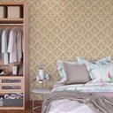 Ver imagem 2 de Papel de Parede Arabesco Gold Gh Papel de Parede 3,5m