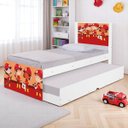Ver imagem 1 de Bi Cama Infantil Solteiro 195cm X 96cm Kmteb
