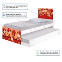 Ver imagem 4 de Bi Cama Infantil Solteiro 195cm X 96cm Kmteb