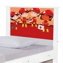 Ver imagem 6 de Bi Cama Infantil Solteiro 195cm X 96cm Kmteb