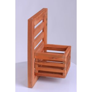 Jardim Vertical Retangular com Vaso Quadrado
