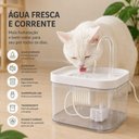 Ver imagem 3 de Fonte Bebedouro Pet Automático para Gatos e Cães Bivolt