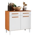 Ver imagem 1 de Balcao com Tampo 90cm 2012151 Armoveis - Cinamomo Branco