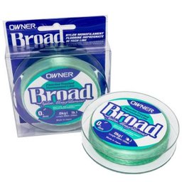 Linha de Pesca Monofilamento Nylon Broad Owner - 0.26mm / 6.2Kg - 2