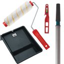 Ver imagem 1 de Rolo Antirespingo + Suporte Garfo 23cm + Bandeja 2,7l + Misturador Plástico + Cabo Extensor 3m